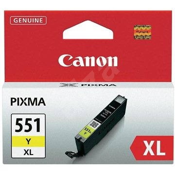 Canon CLI-551Y XL žlutá - Cartridge