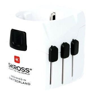 SKROSS WORLD PRO Light USB PA46 - Cestovní adaptér