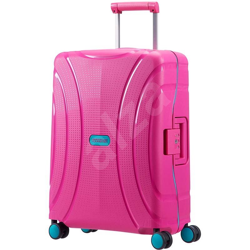 american tourister lock n roll spinner 55cm