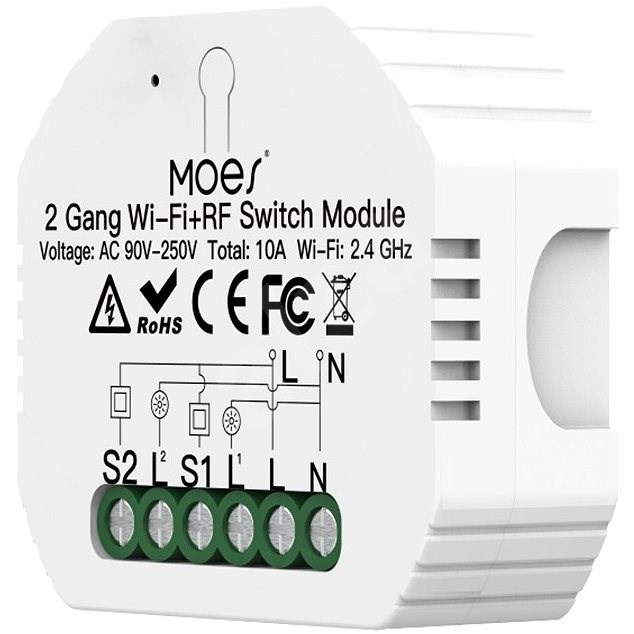 Moes wifi smart switch подключить к wifi