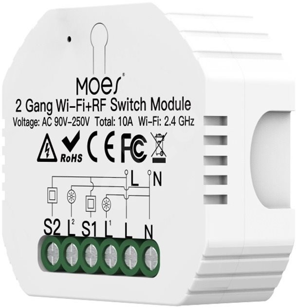 Moes wifi smart switch подключить к wifi