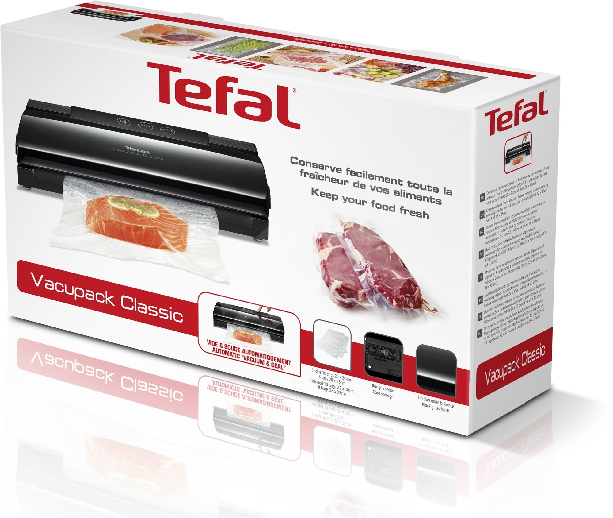 Tefal VT254070 Vacupack Classic - Vakuovačka | Alza.cz