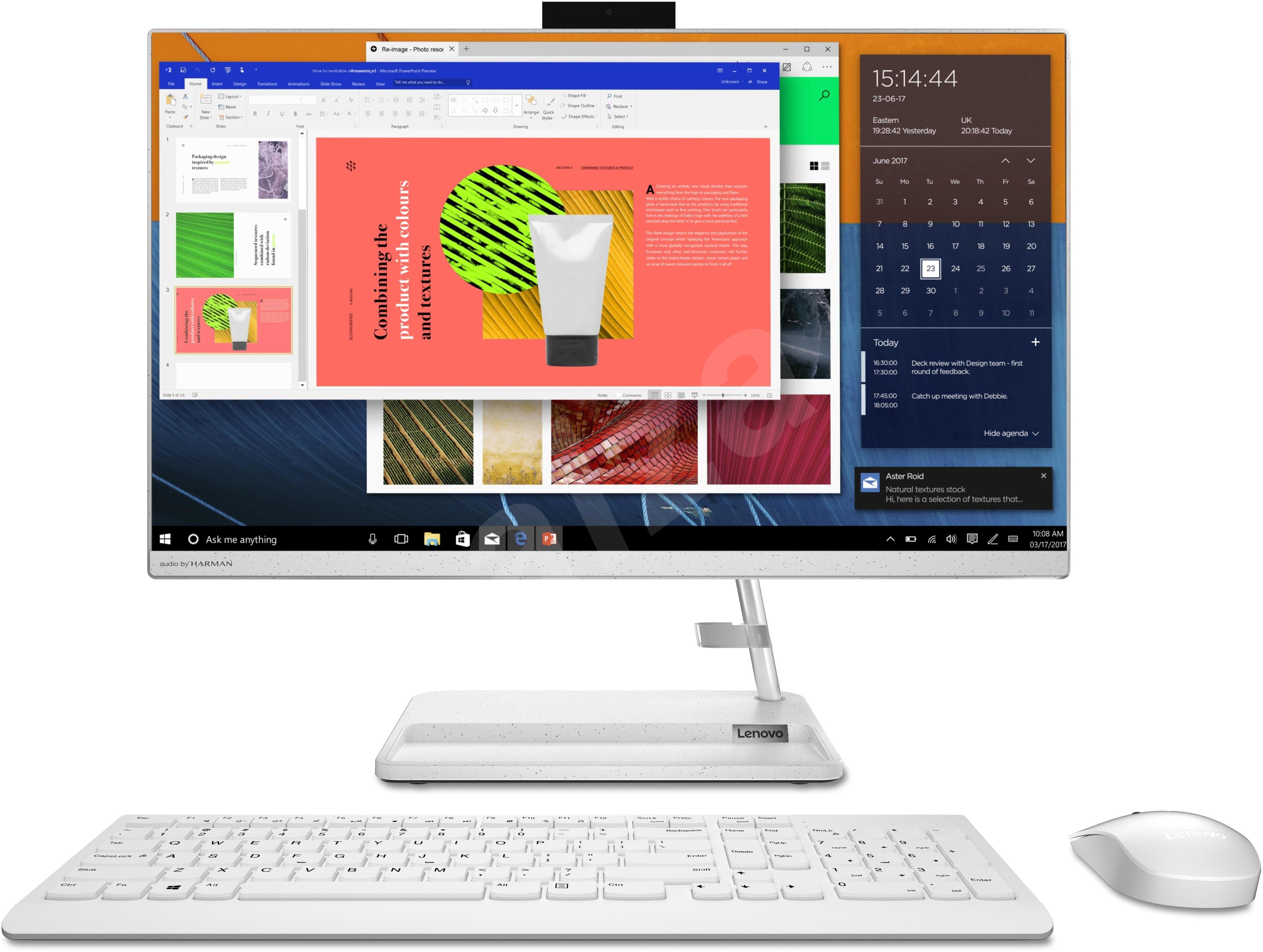 Lenovo IdeaCentre 3 24ADA6 White All In One PC Alza.cz
