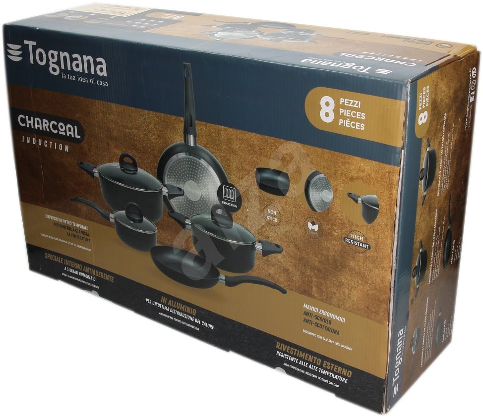 Bollilatte Mini Tognana 10cm Grancucina | Antiaderente, Manici Effetto Legno | Per Gas E Elettrico - Foto 6