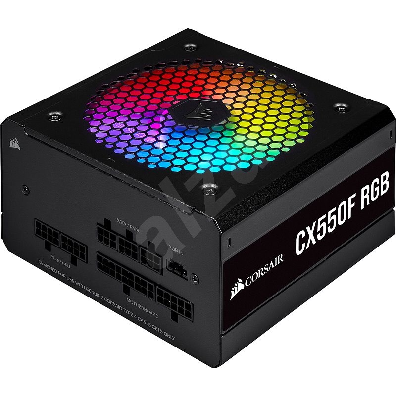 Corsair Cx550f Rgb Black Pocitacovy Zdroj Alza Cz