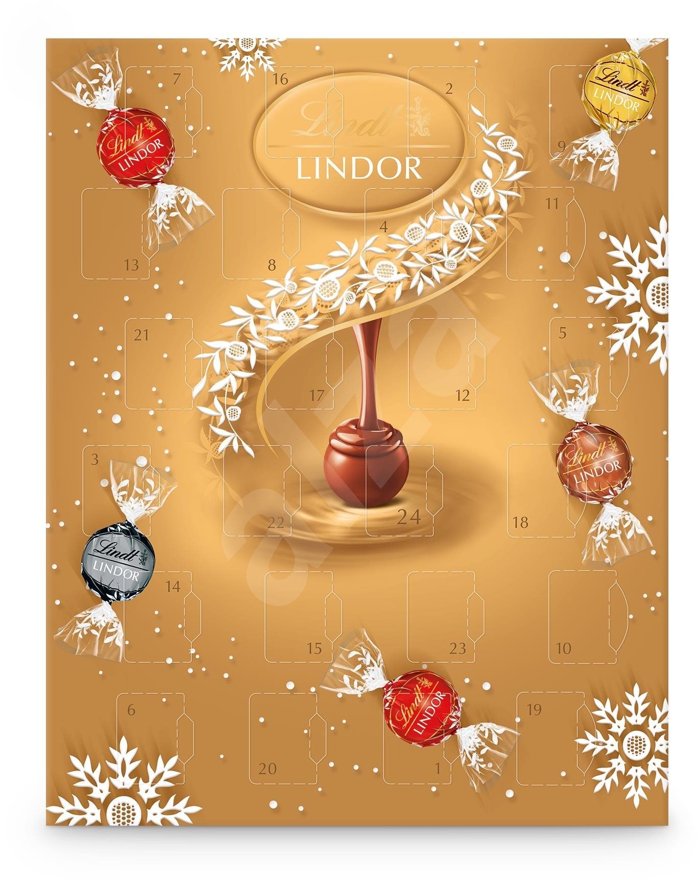 LINDT Lindor Advent Calendar Assorted 300 g Adventní kalendář Alza.cz