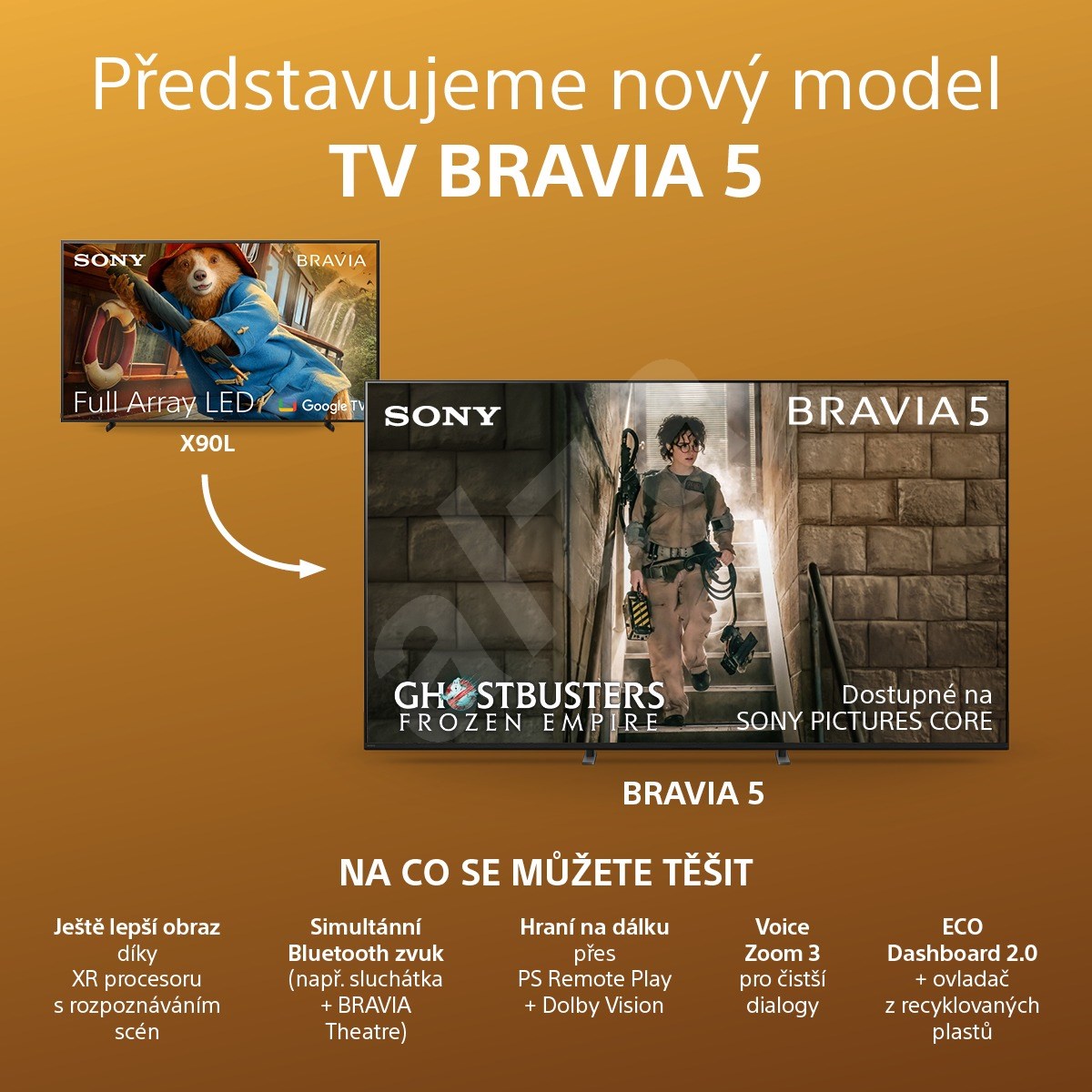 55" Sony Bravia XR-55X90L - Televize | Alza.cz