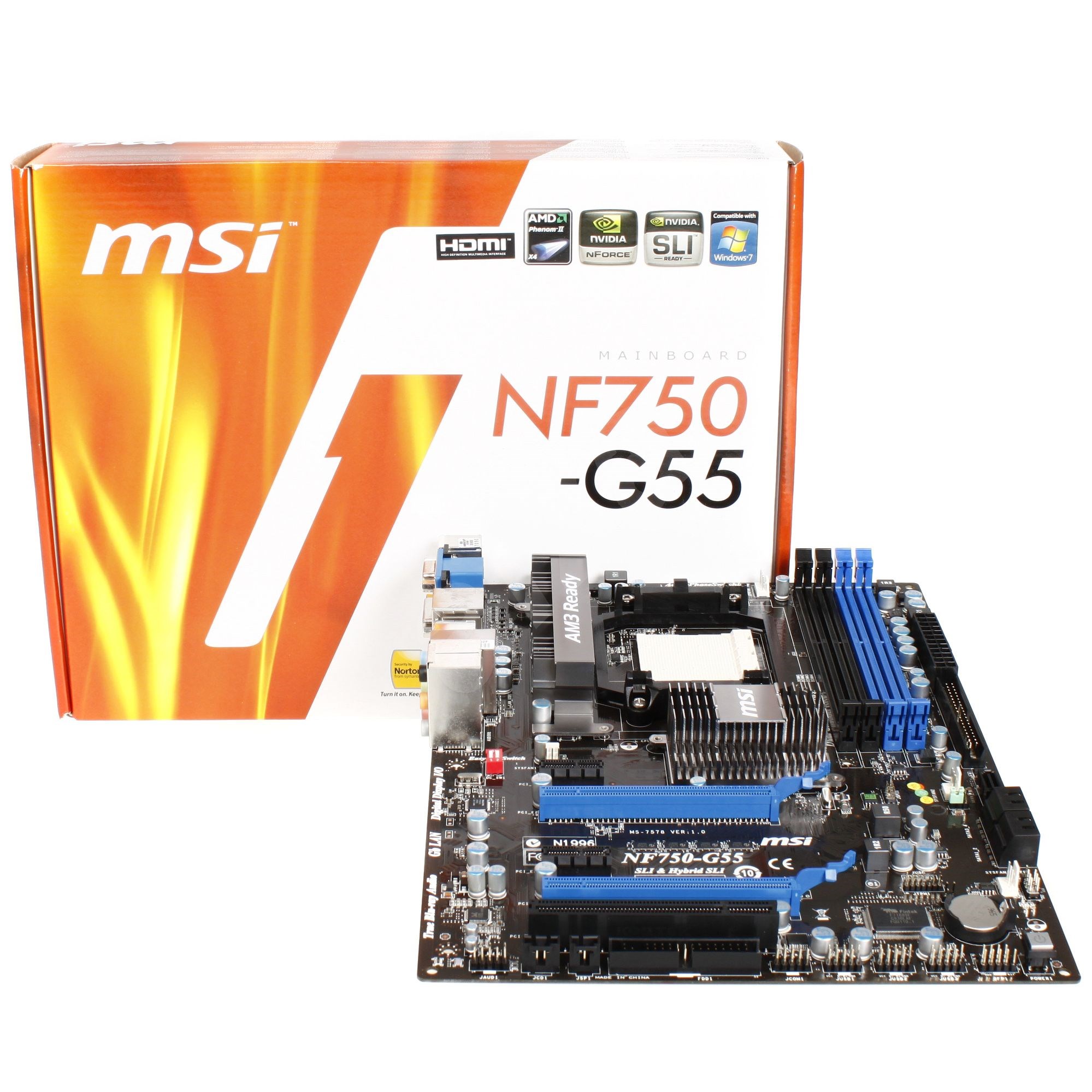 Обзор msi nf750 g55