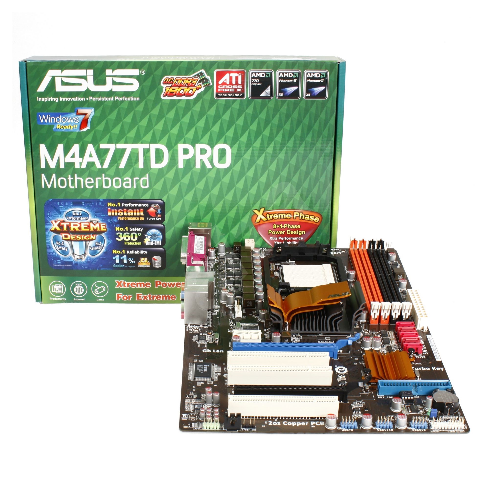 Asus m4a77td pro обзор