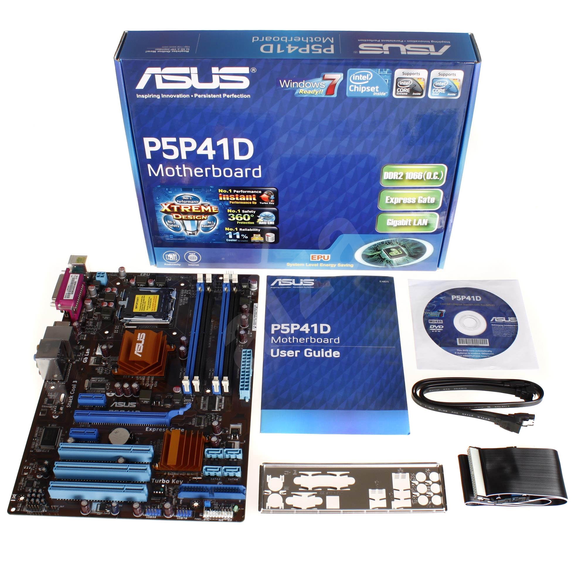 Asus p5p41d не запускается память больше 4 гб