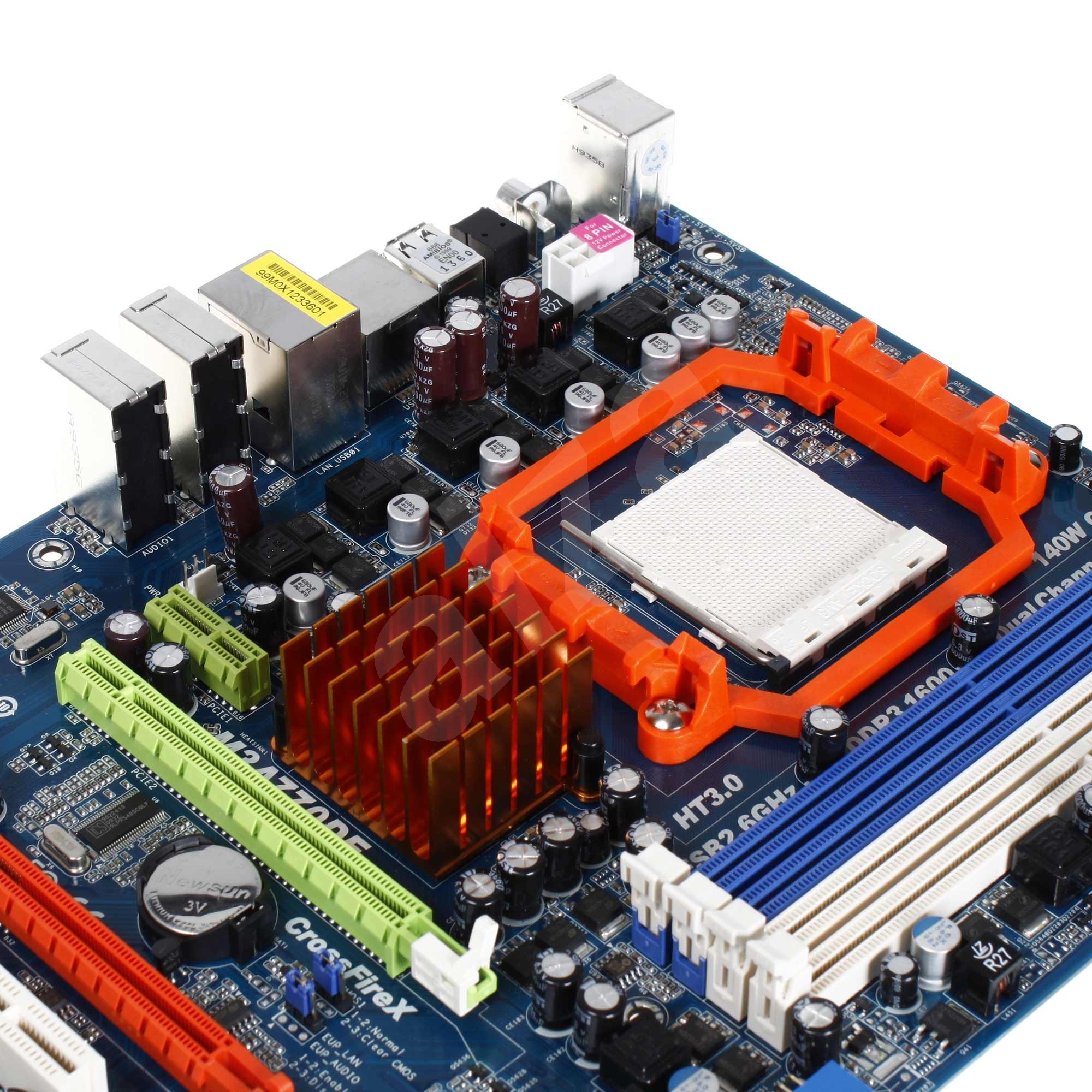 Asrock m3a770de не включается