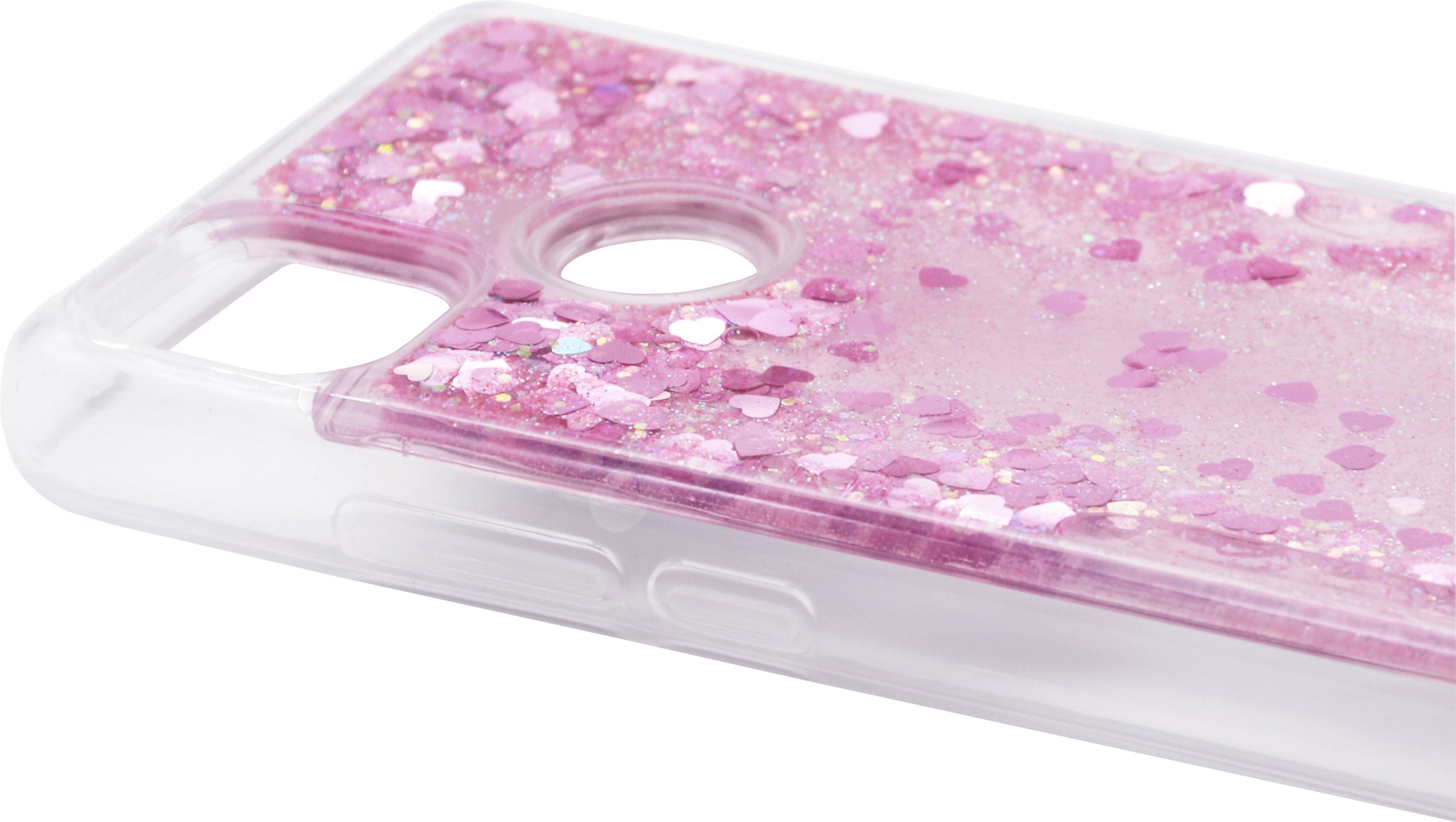 iWill Glitter Liquid Heart Case pro Xiaomi Redmi 9C Kryt na mobil