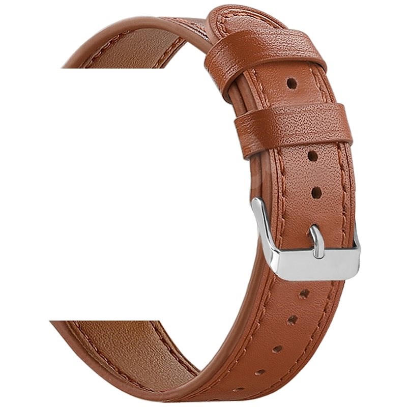 Eternico Leather Band universal Quick Release 20mm hnědý - Řemínek