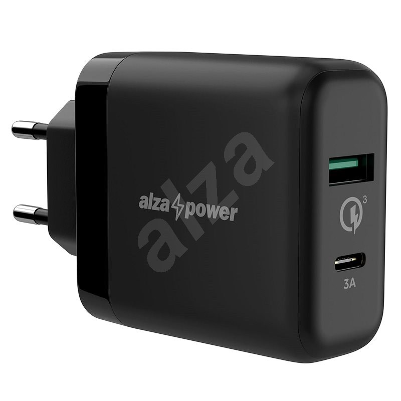 AlzaPower Q200C Quick Charge 3.0 černá - Nabíječka do sítě