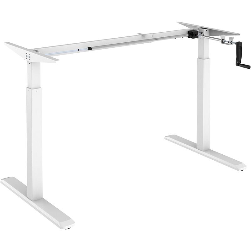 AlzaErgo Table ET3 bílý - Výškově nastavitelný stůl