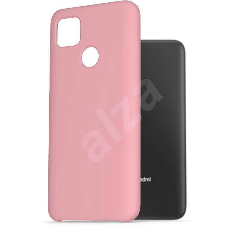 AlzaGuard Premium Liquid Silicone Case pro Xiaomi Redmi 9C růžové - Kryt na mobil