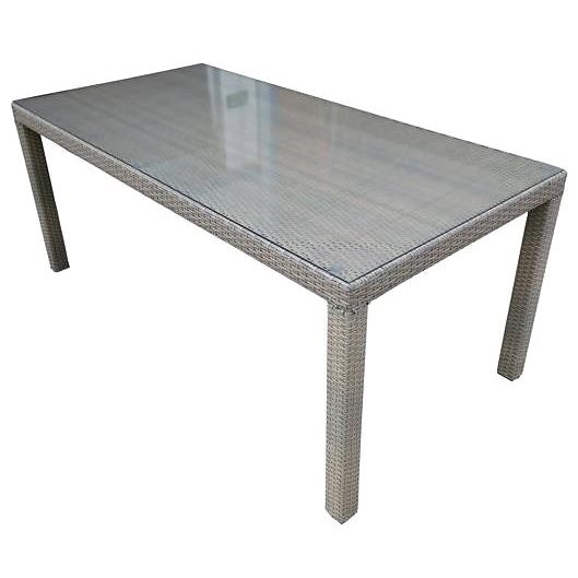 Dimenza BARCELONA jídelní stůl šedý - Zahradní stůl