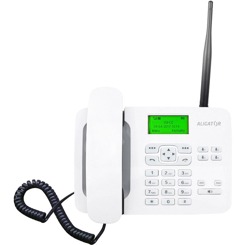 Aligator T100 bílý - Mobilní telefon