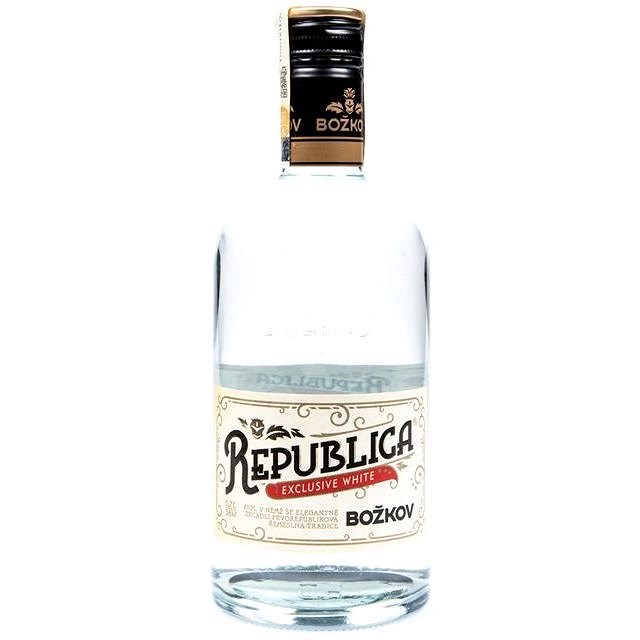 Božkov Republica Exclusive Bílá 0,7l 38 % - Rum