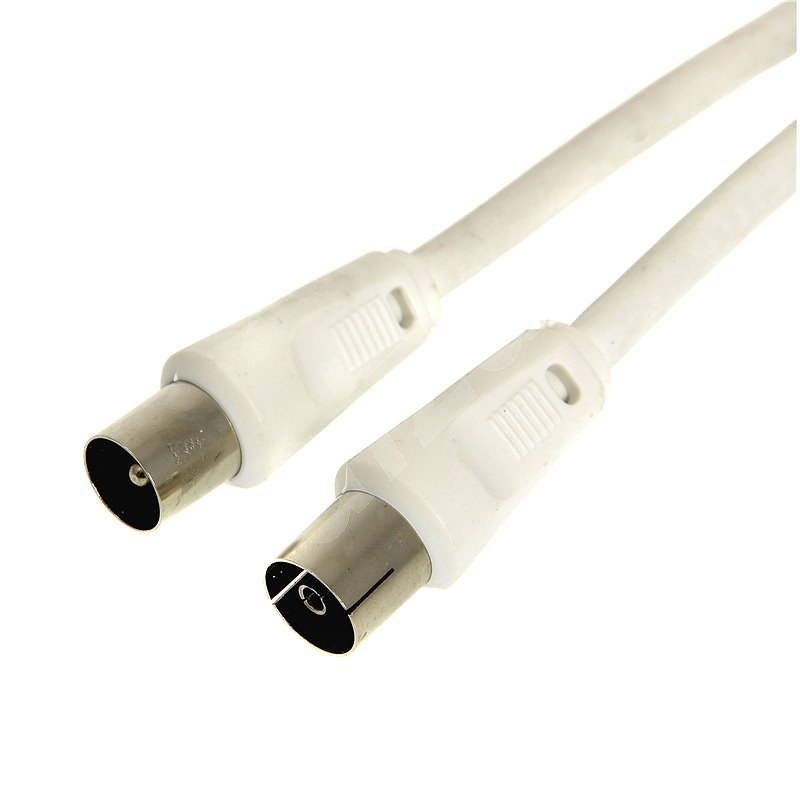 Koaxiální kabel IEC-Male - IEC-Female 1.5m - Koaxiální kabel