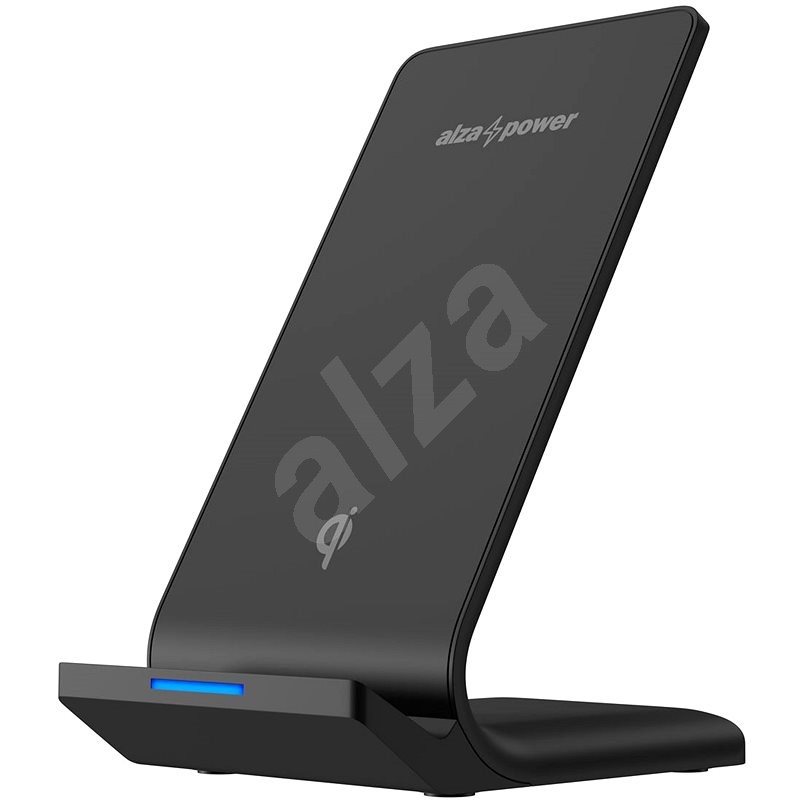 AlzaPower WF210 Wireless Fast Charger černá - Bezdrátová nabíječka