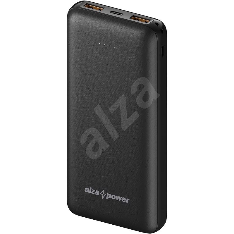 AlzaPower Onyx 20000mAh Fast Charge + PD3.0 černá - Powerbanka