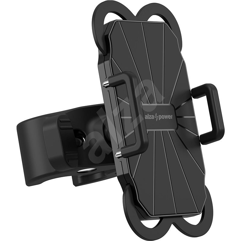 AlzaPower Bike Holder ACP100 černý - Držák na mobilní telefon