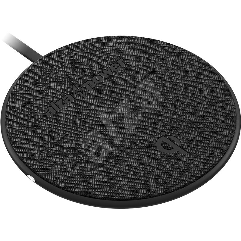 AlzaPower WC121 Wireless Fast Charger černá - Bezdrátová nabíječka