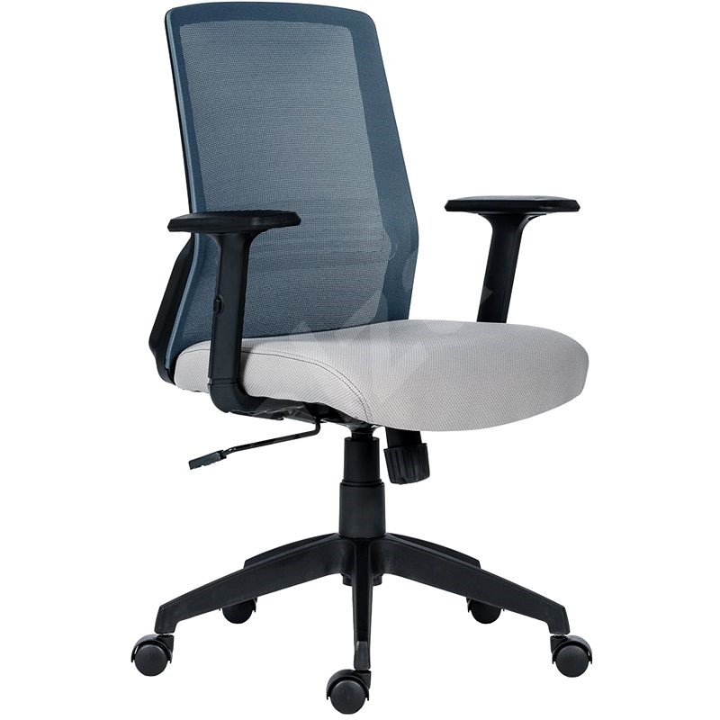 ANTARES Novello černo/šedá - Kancelářská židle