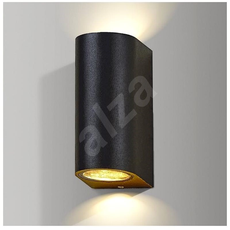 Azzardo AZ2178 - VenKovní nástěnné svítidlo RIMINI 2xGU10/35W/230V IP54 - Nástěnná lampa