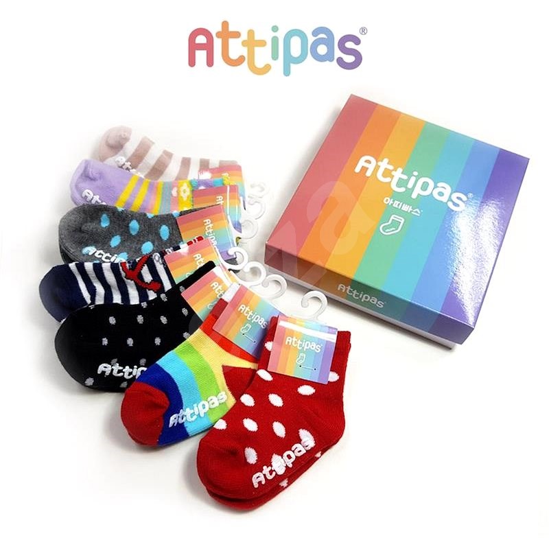 ATTIPAS ponožky set mix (7 párů) - Ponožky