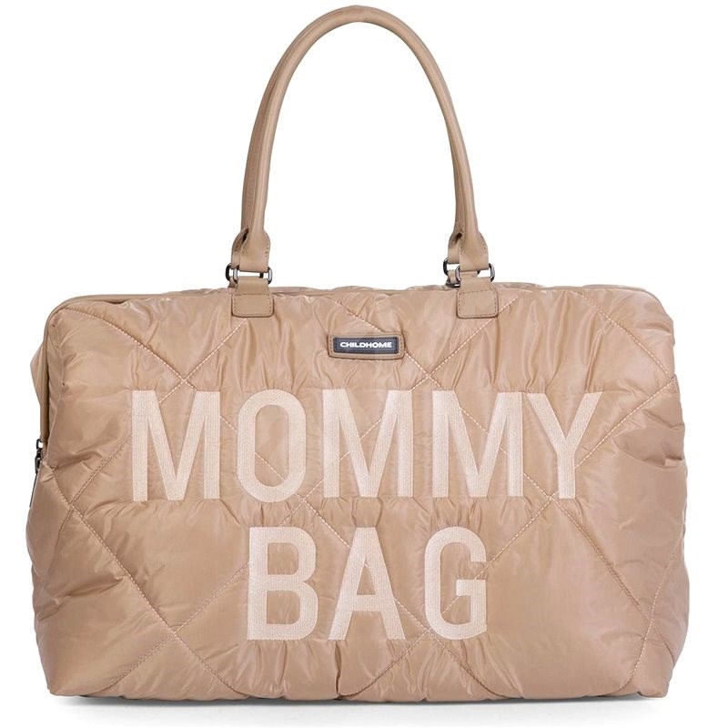 CHILDHOME Mommy Bag Puffered Beige - Přebalovací taška