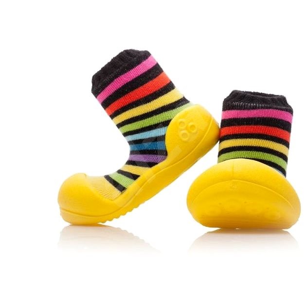 ATTIPAS RainBow Yellow vel. XL - Dětské boty