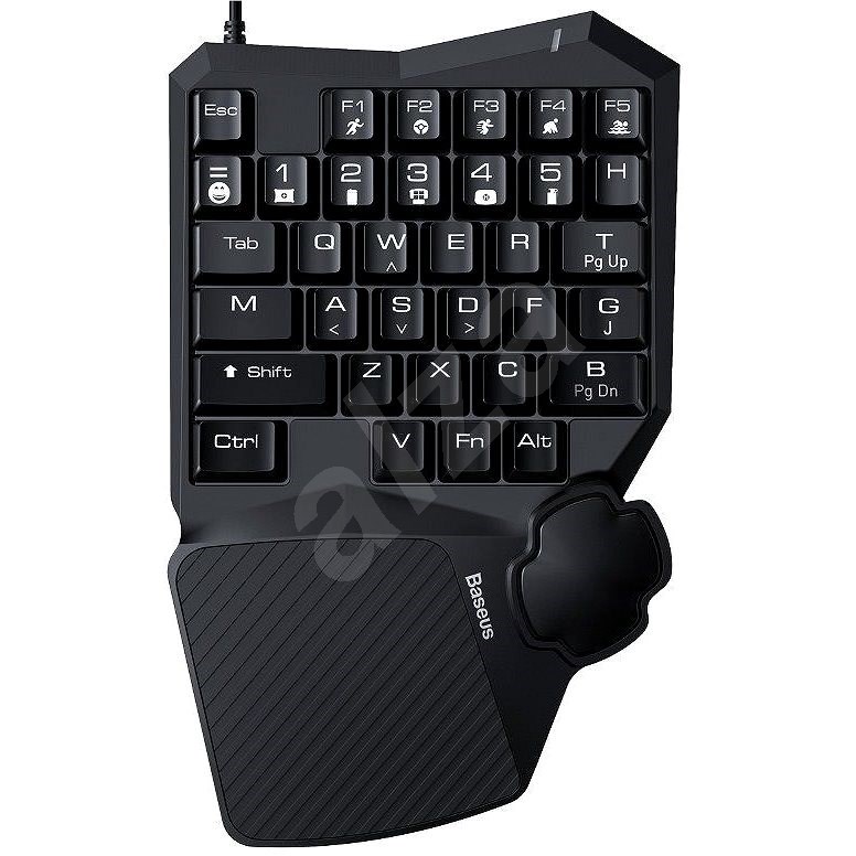 Baseus GAMO One-Handed Gaming Keyboard Black - US - Herní klávesnice