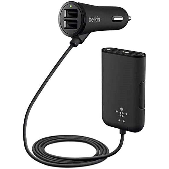 Belkin USB pro 4 pasažéry, černá - Nabíječka do auta