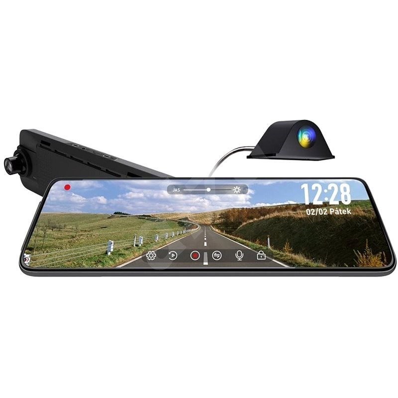 Cel-Tec M12 DUAL GPS Exclusive - Kamera do auta