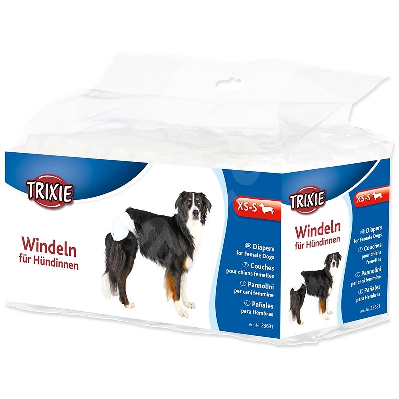 Trixie Paper diapers XS / S 12 pcs - Dog Nappies