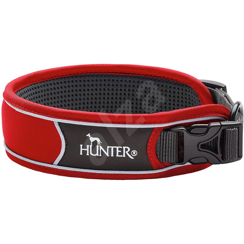 Hunter obojek Divo červený L - Obojek pro psy