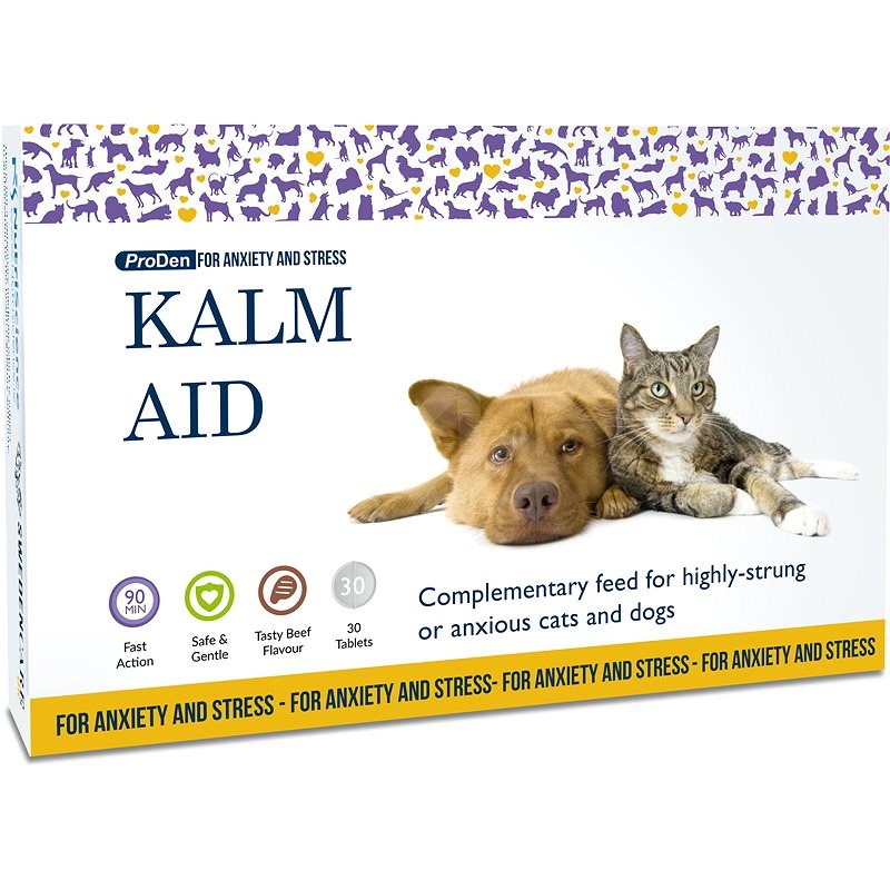 ProDen Kalm Aid Tablets - Doplněk stravy pro psy