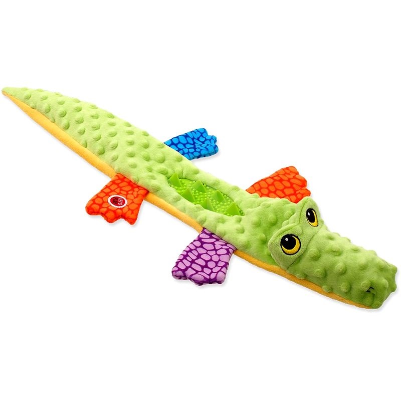 LET´S PLAY hračka krokodýl 60 cm - Hračka pro psy