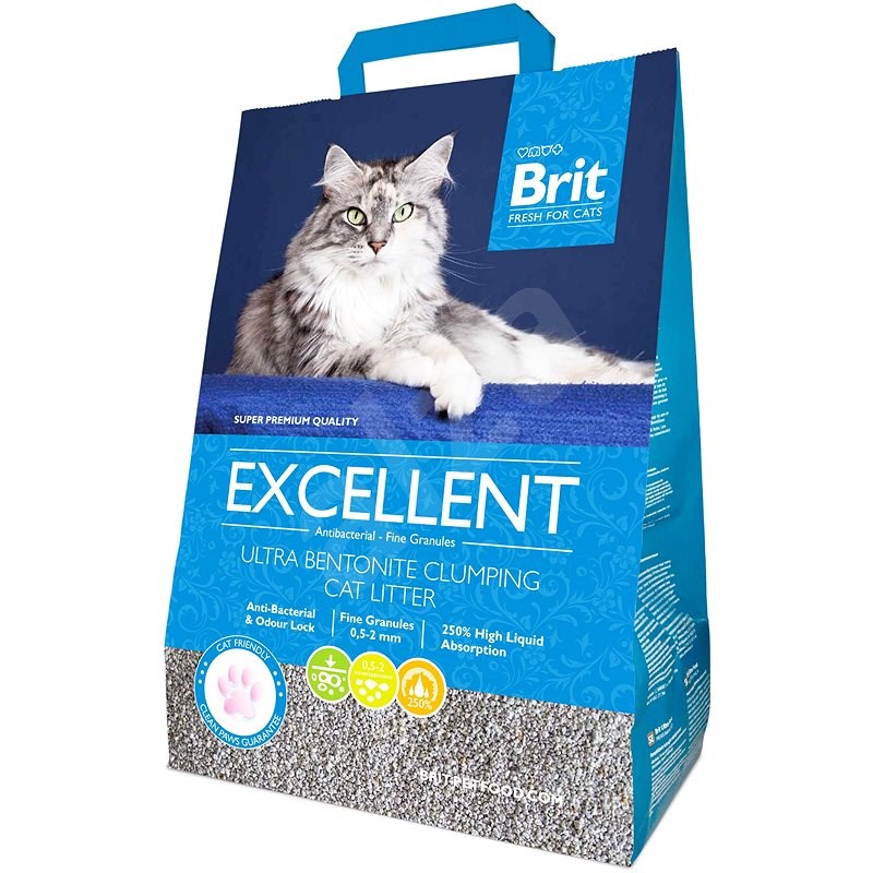 Brit Fresh for Cats Excellent Ultra Bentonite 10 kg - Stelivo pro kočky