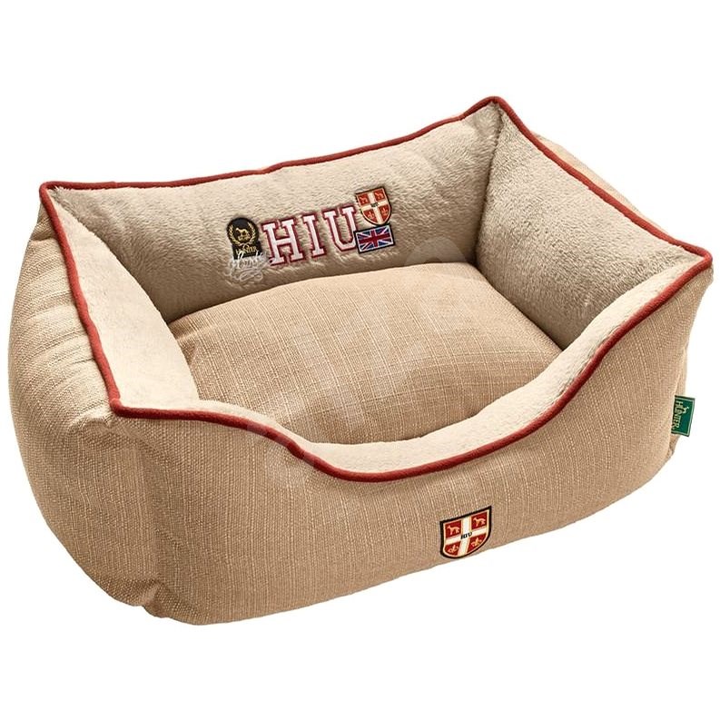 Hunter University Dog Bed, Beige 60 × 45cm - Bed