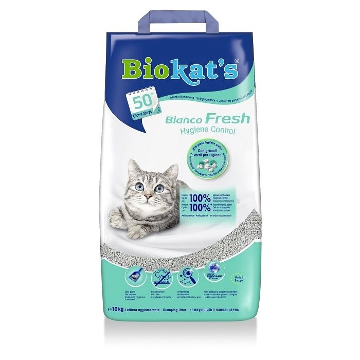 Biokat´s bianco fresh control 10 kg - Stelivo pro kočky