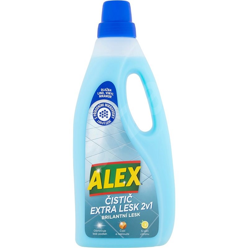 ALEX 2v1 čistič a extra lesk 750 ml - Čistič na podlahy
