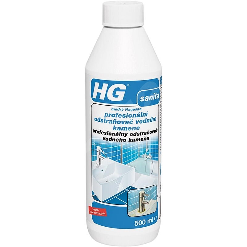 HG Profesionální odstraňovač vodního kamene 500 ml                                                   - Odstraňovač vodního kamene