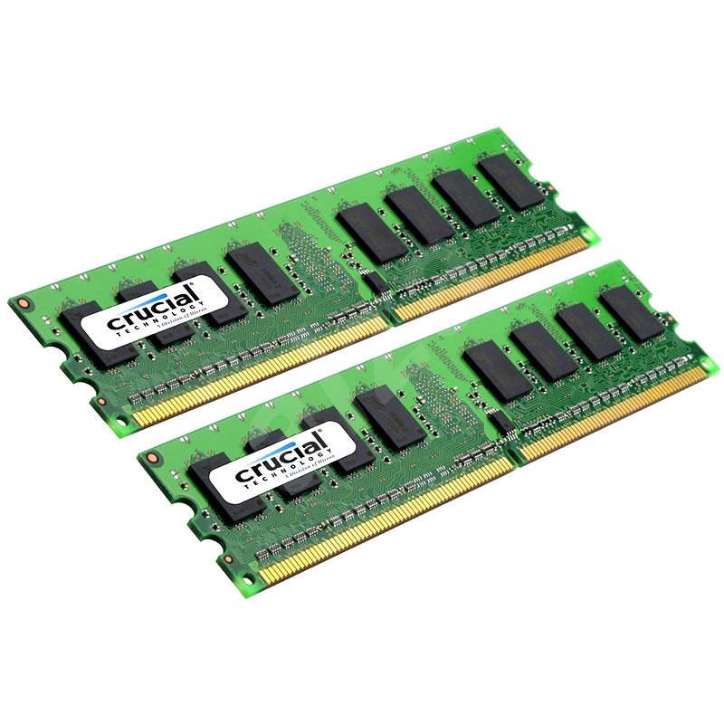 Crucial 2GB KIT DDR2 667MHz CL5 - Operační paměť