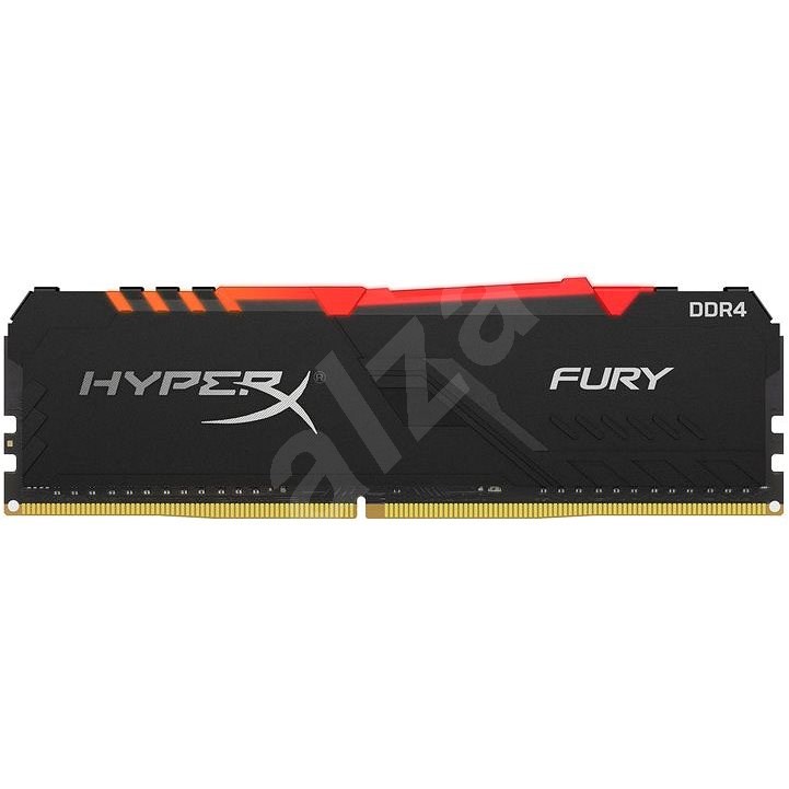 HyperX 8GB DDR4 2400MHz CL15 RGB FURY series - Operační paměť