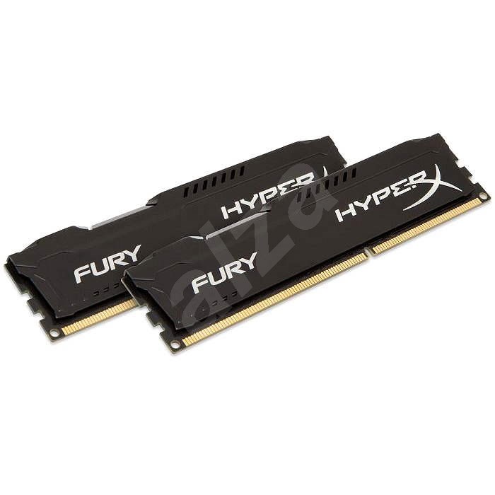 HyperX 16GB KIT DDR3 1600MHz CL10 Fury Black Series - Operační paměť