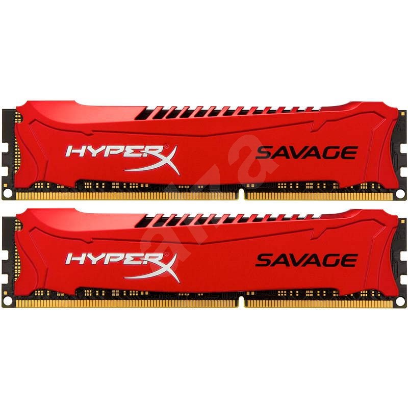 Kingston 8GB KIT DDR3 1600MHz CL9 HyperX Savage Series - Operační paměť