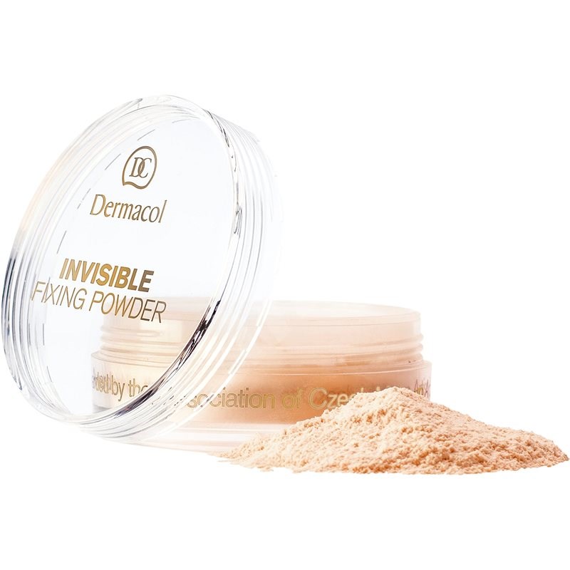 DERMACOL Invisible Fixing Powder Banana 13,5 g - Pudr